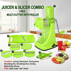 Juicer & Slicer Combo